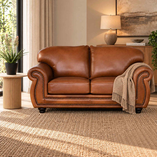 Isilo 2 Seater Leather Sofa Leather Sofa Leather Gallery Czar pecan