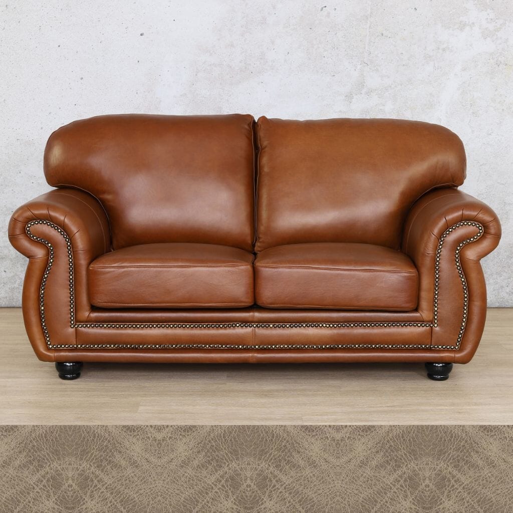 Isilo 2 Seater Leather Sofa Leather Sofa Leather Gallery Bedlam Taupe 