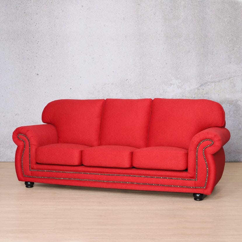 Isilo 3+2+1 Fabric Sofa Suite Lounge Suite Leather Gallery-kenya-red