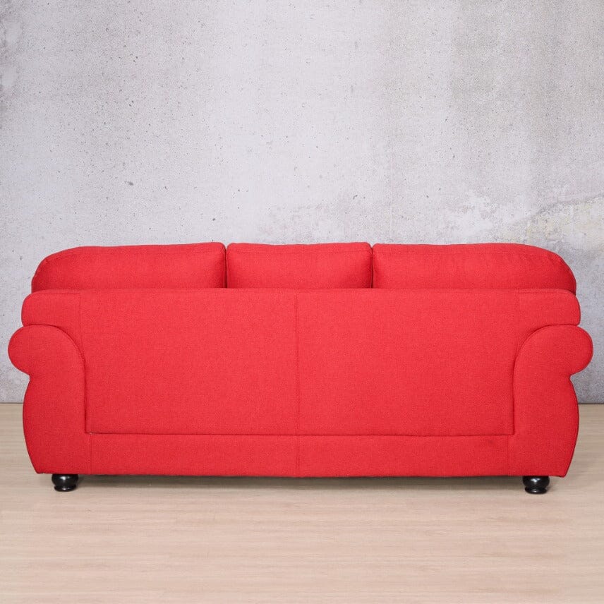 Isilo 3+2+1 Fabric Sofa Suite Lounge Suite Leather Gallery-kenya-red