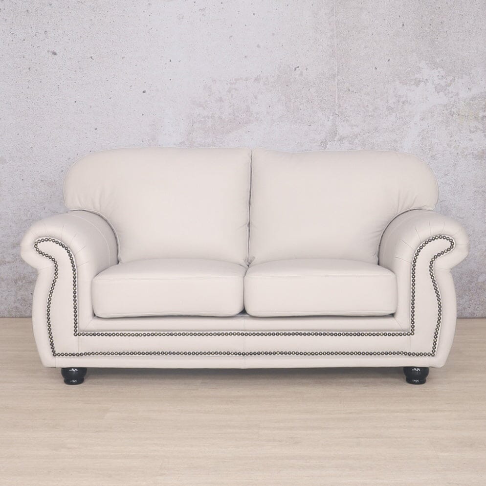 Isilo 3 + 2 + 1 Leather Sofa Suite - Leather Sofa Manatee beige