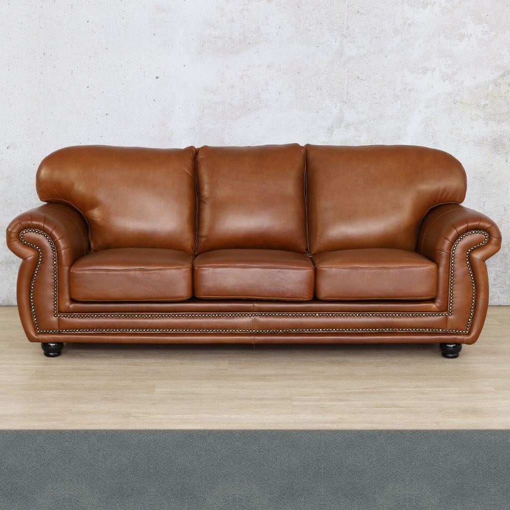 Isilo 3 Seater Leather Sofa Leather Sofa Leather Gallery Flux Blue