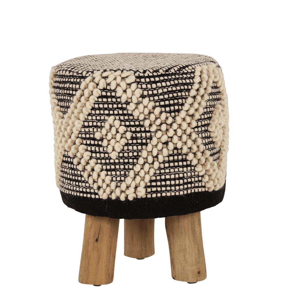 Jonas Woven Stool Ottoman Leather Gallery   | Ottomans For Sale | Ottoman | Ottoman Home Decor 
