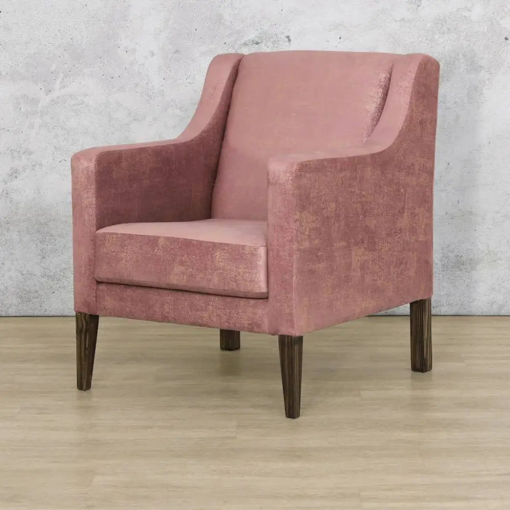 Julia Pink Occasional Chair - Fuchsia Pink - Fabric Armchair