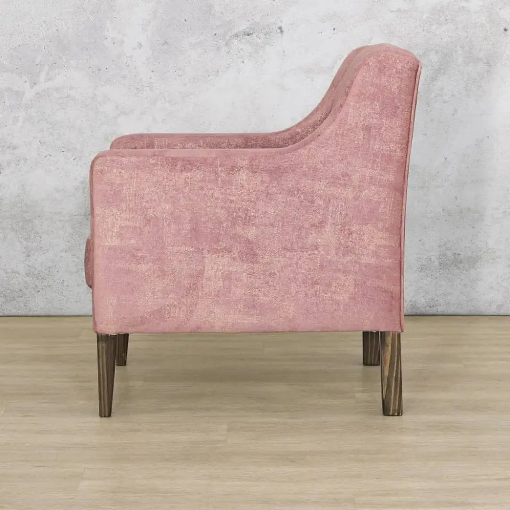 Julia Pink Occasional Chair - Fuchsia Pink - Fabric Armchair