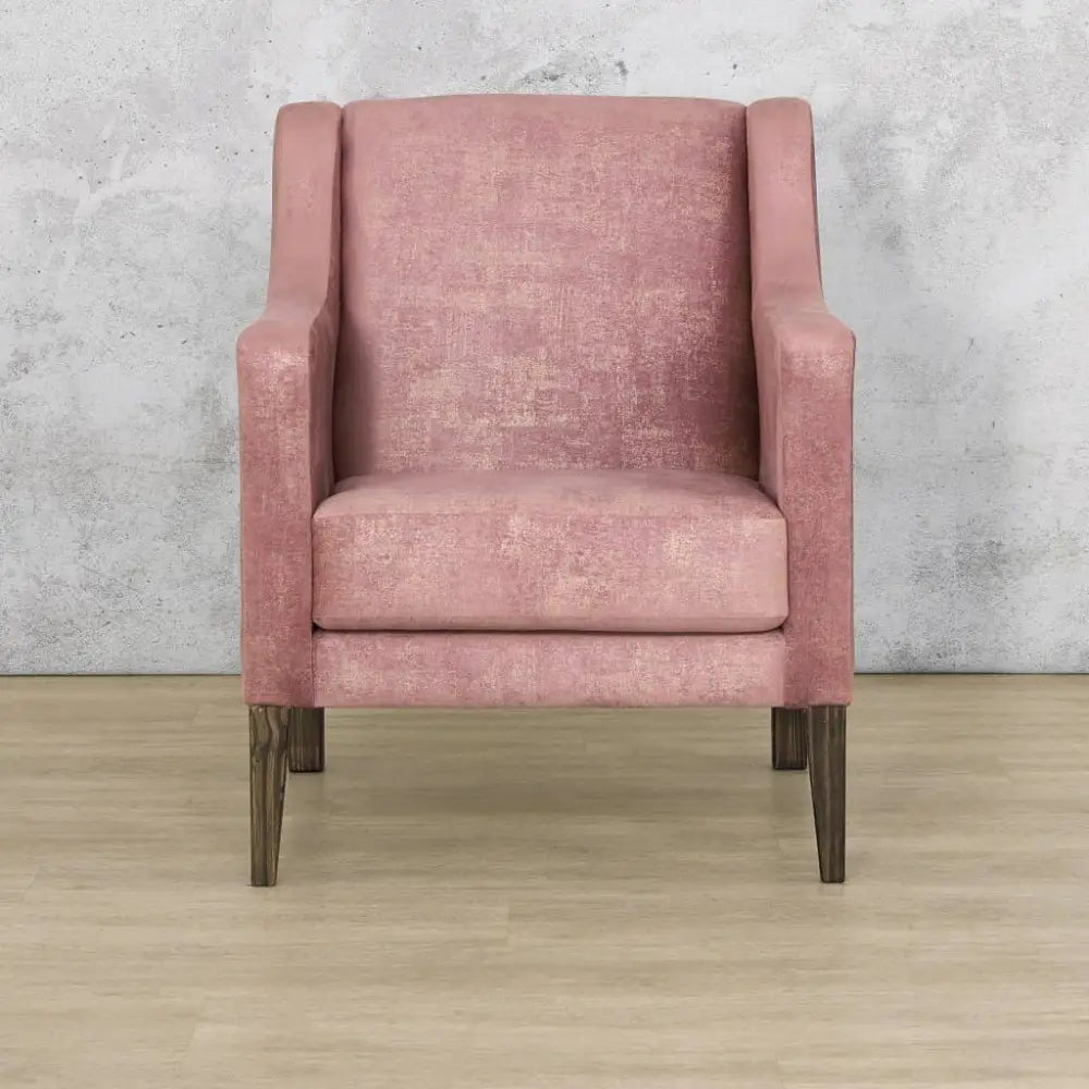 Julia Pink Occasional Chair - Fuchsia Pink - Fabric Armchair