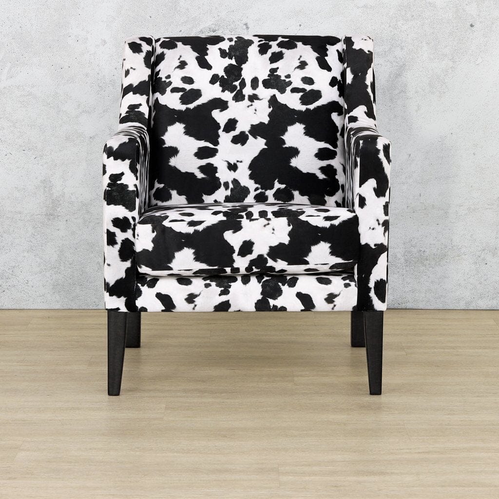 Julia Fabric Armchair - Velvet Nguni Fabric Armchair Leather Gallery 