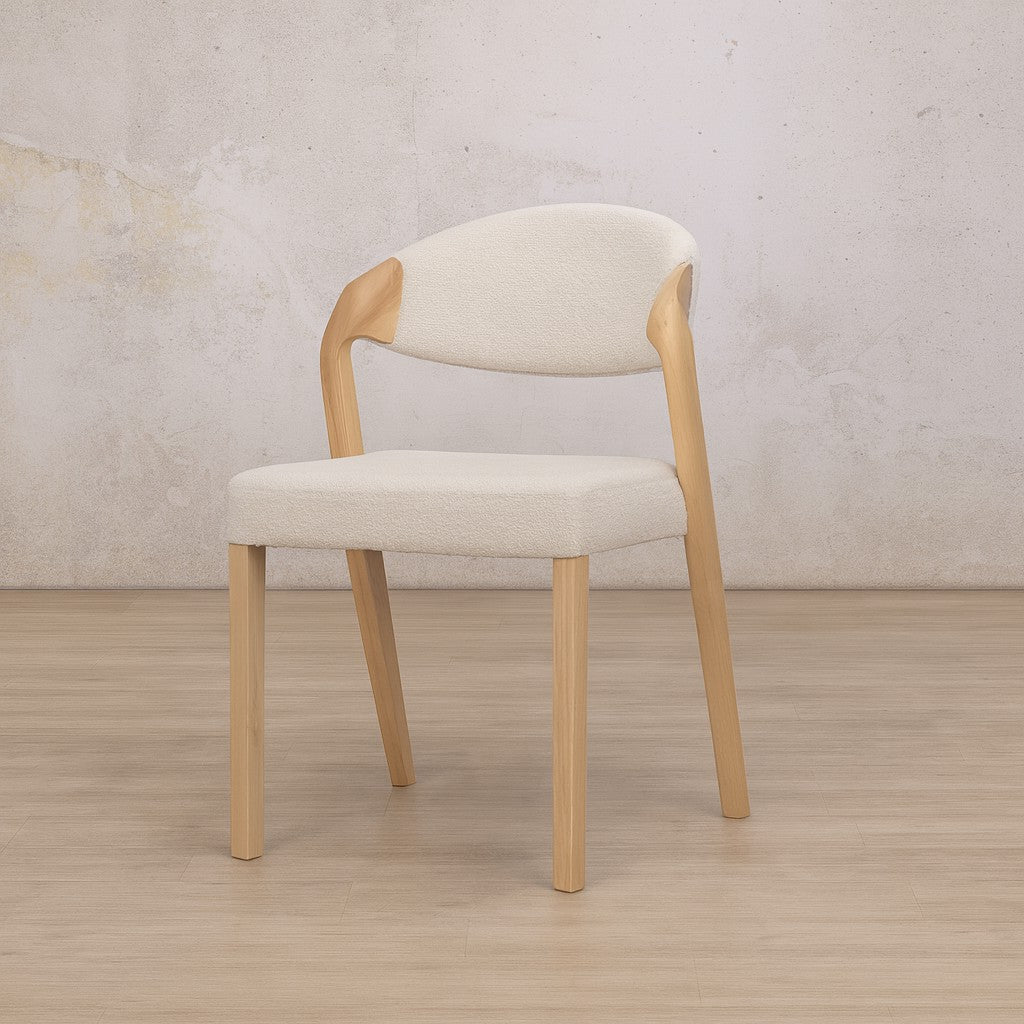 Keanu Fabric Dining Chair - Natural