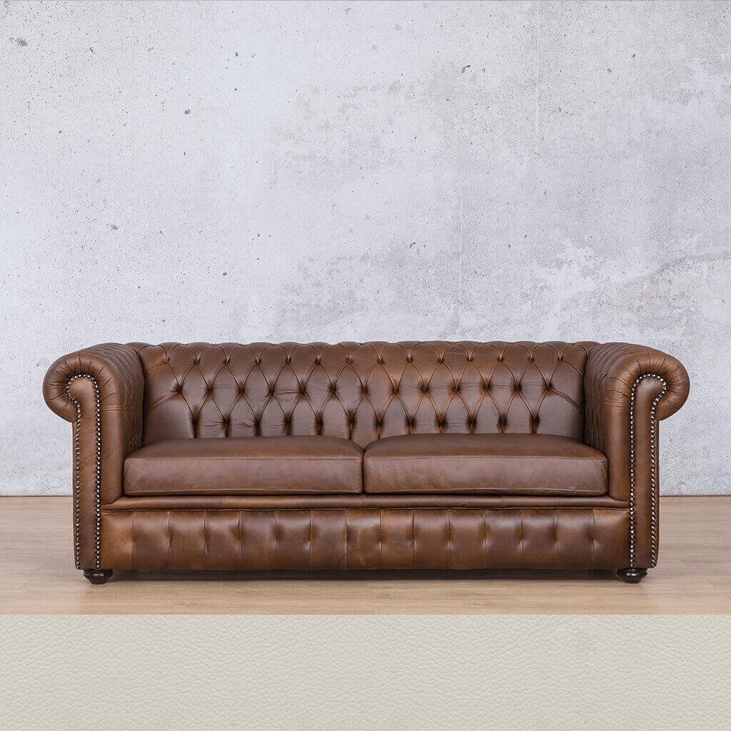 Kingston 3 Seater Leather Sofa Leather Sofa Leather Gallery Urban White 