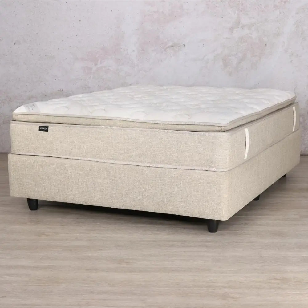 Leather Gallery California Pillow Top - Queen - Bed Set - BED SET / QUEEN