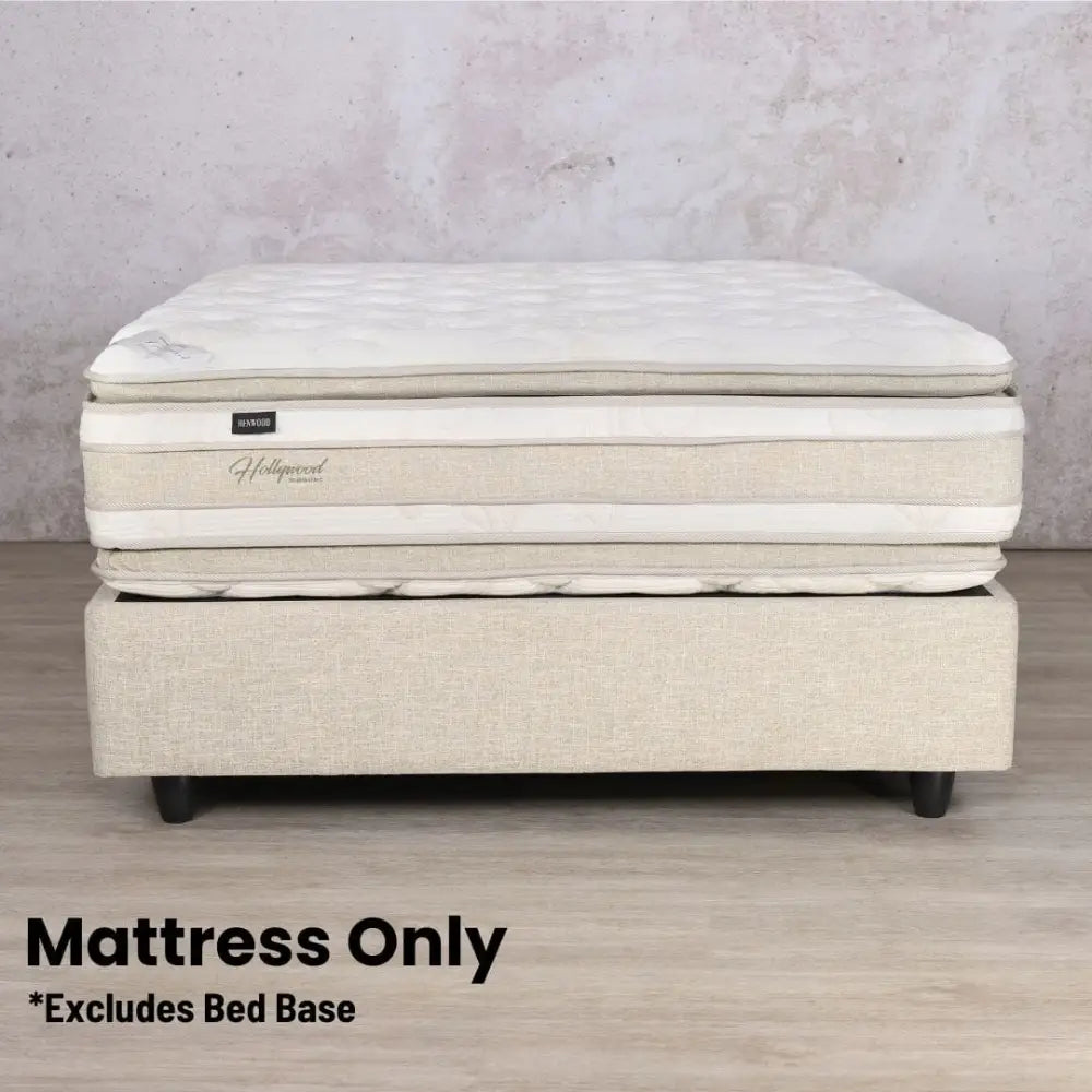 Leather Gallery HollyWood Pillow Top - Double - Mattress Only - MATTRESS ONLY / DOUBLE