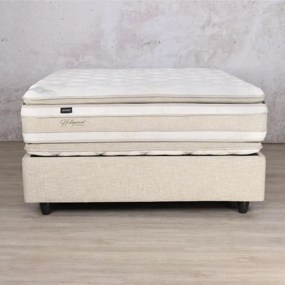 Leather Gallery HollyWood Pillow Top - Three Quarter - Bed Set - BED SET / THREE QUARTER