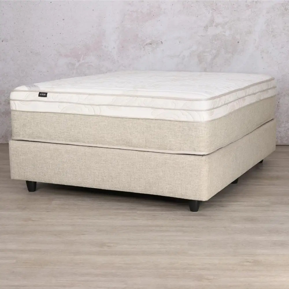 Leather Gallery Miami Euro Top - Queen - Bed Set - BED SET / QUEEN