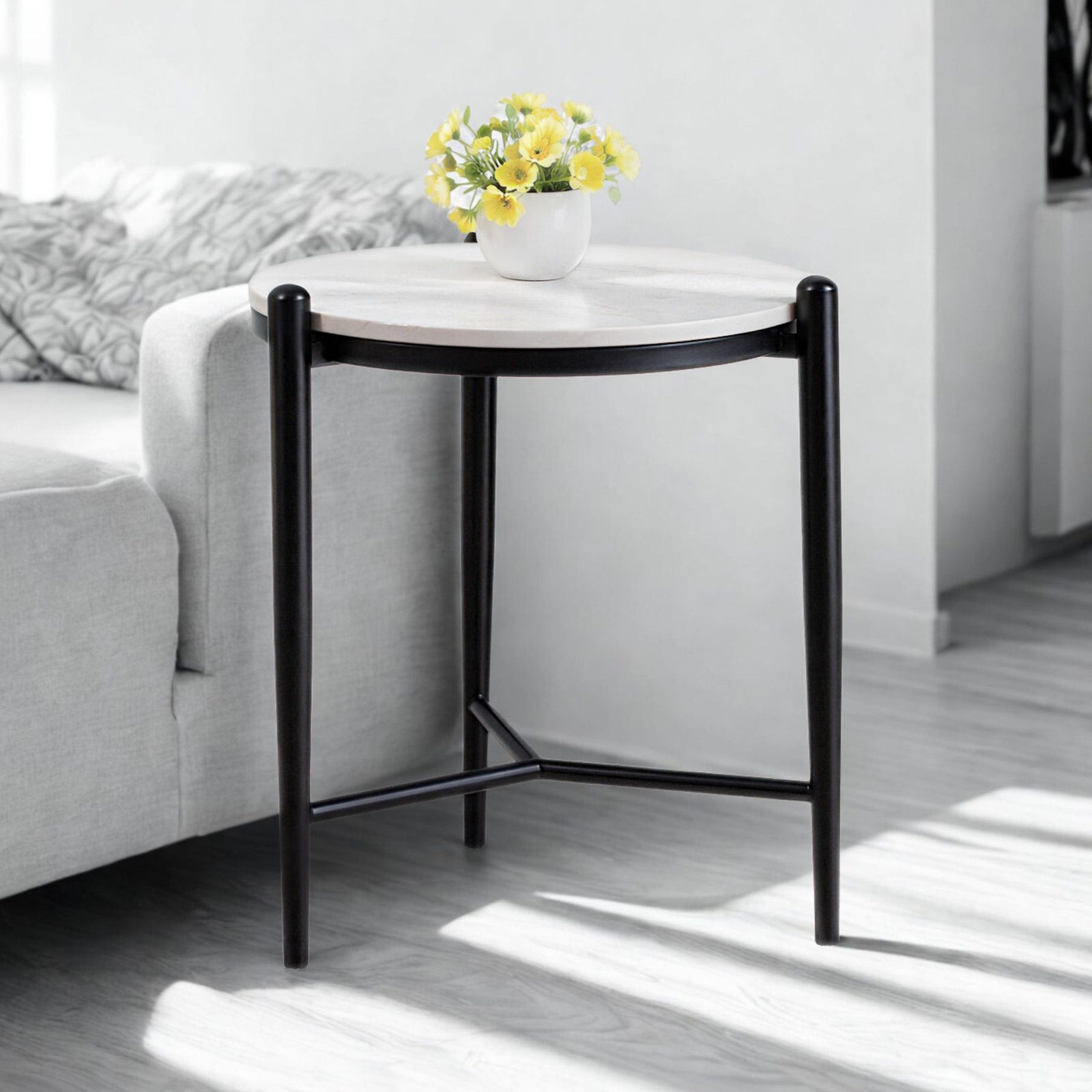 Lola Side Table | Leather Gallery