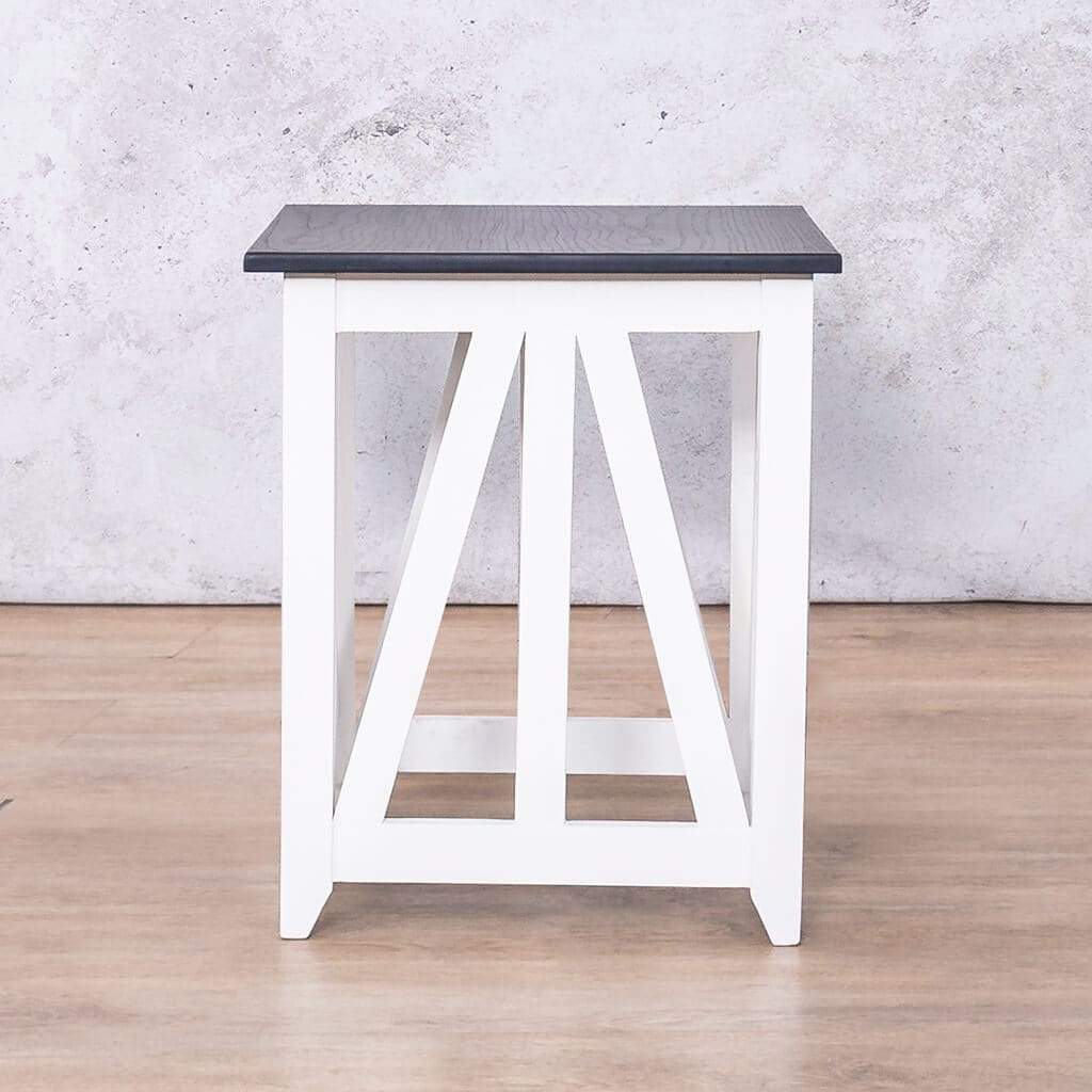 Louvre Antique Coffee Side Table Side Table Leather Gallery Antique Coffee 