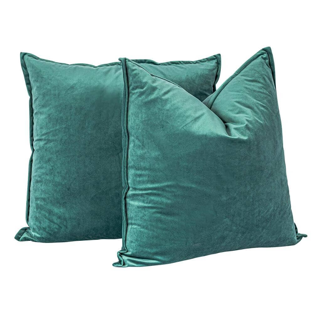 Magical Teal Cushion Cushion Leather Gallery
