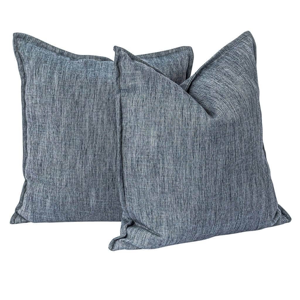 Mandya Denim Cushion Cushion Leather Gallery