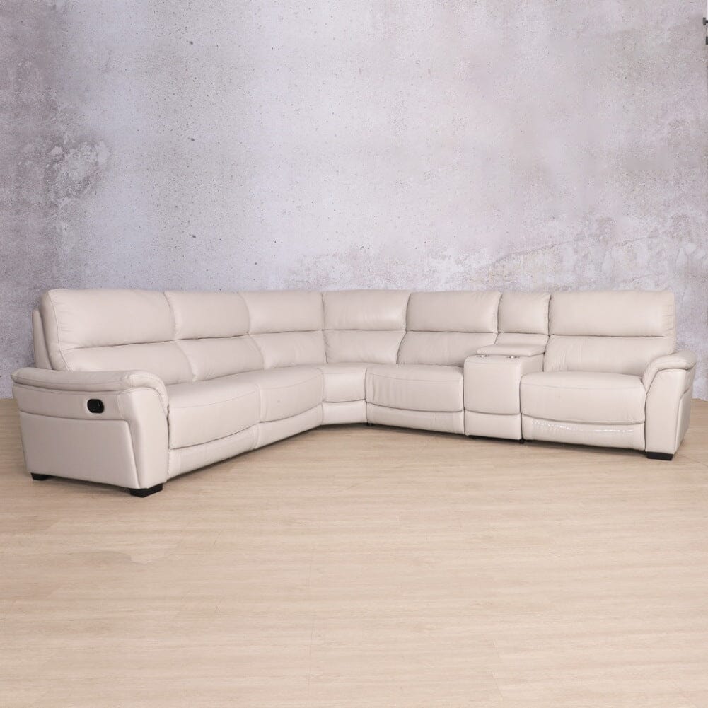 Manhattan Leather Corner in Beige | sofas and couches, leather corner couches, couches for sale