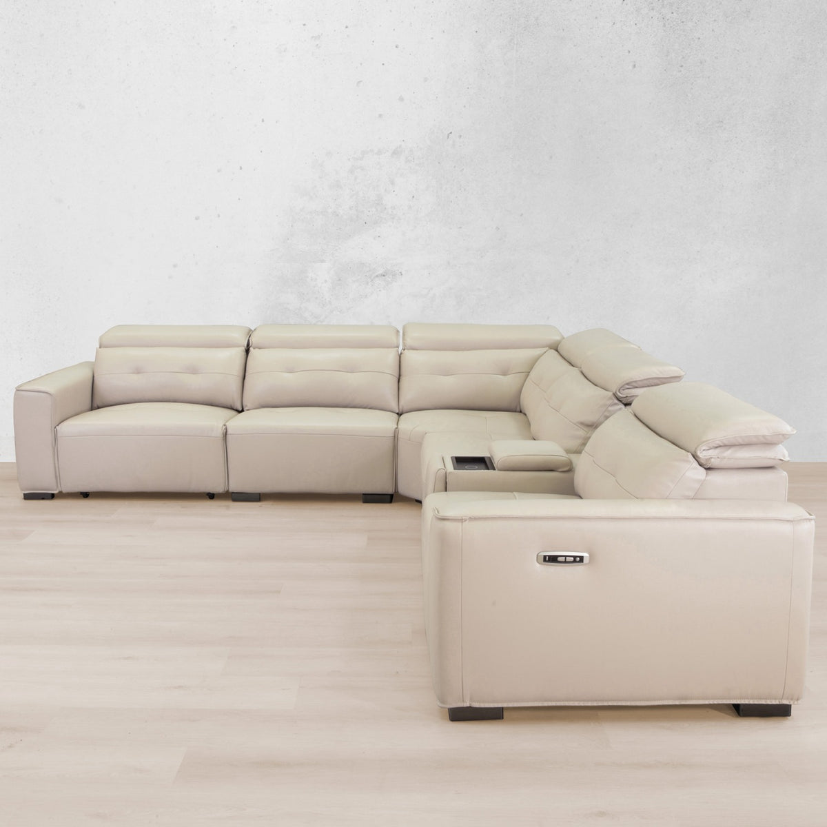 Marbella Leather Corner Couch