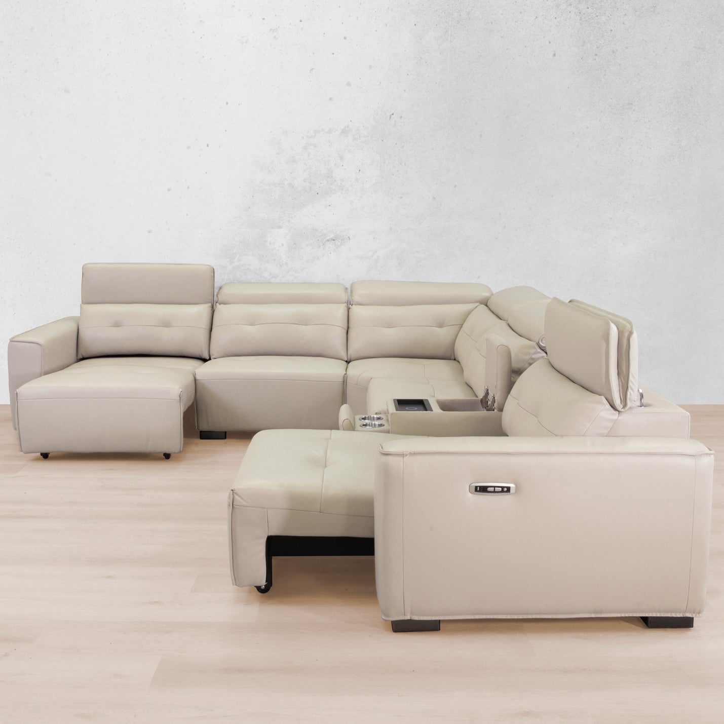 Marbella Leather Corner Couch