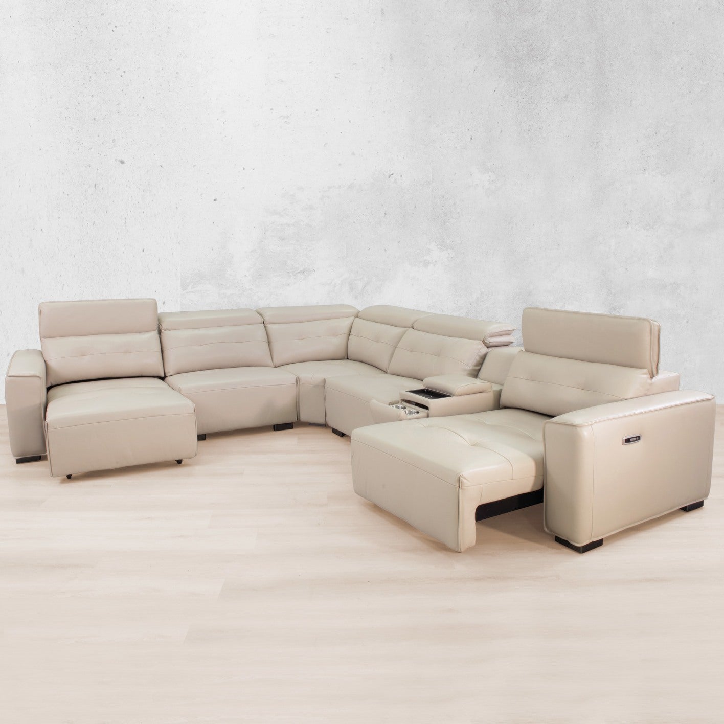 Marbella Leather Corner Couch