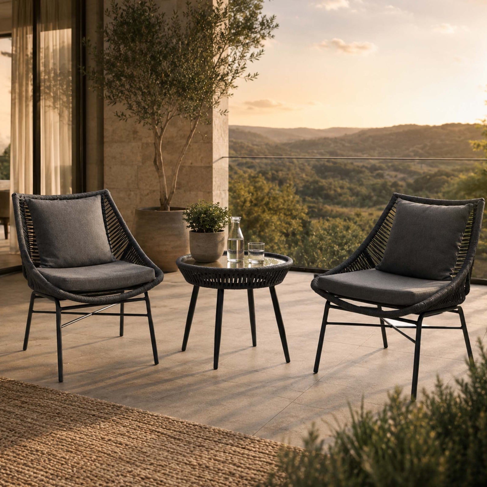 leather gallery marlin patio set