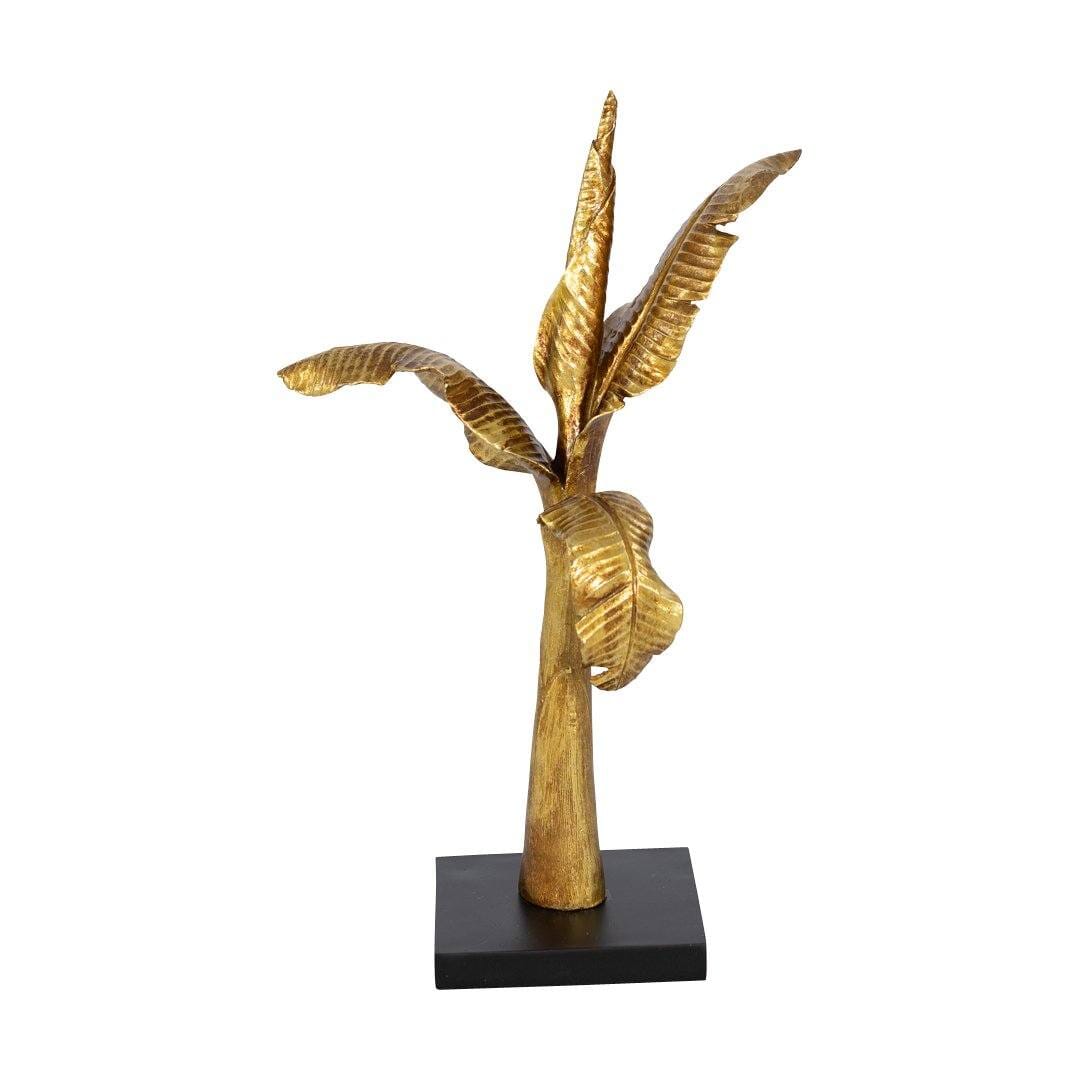 Metallic Palm Ornament II Ornament Leather Gallery 