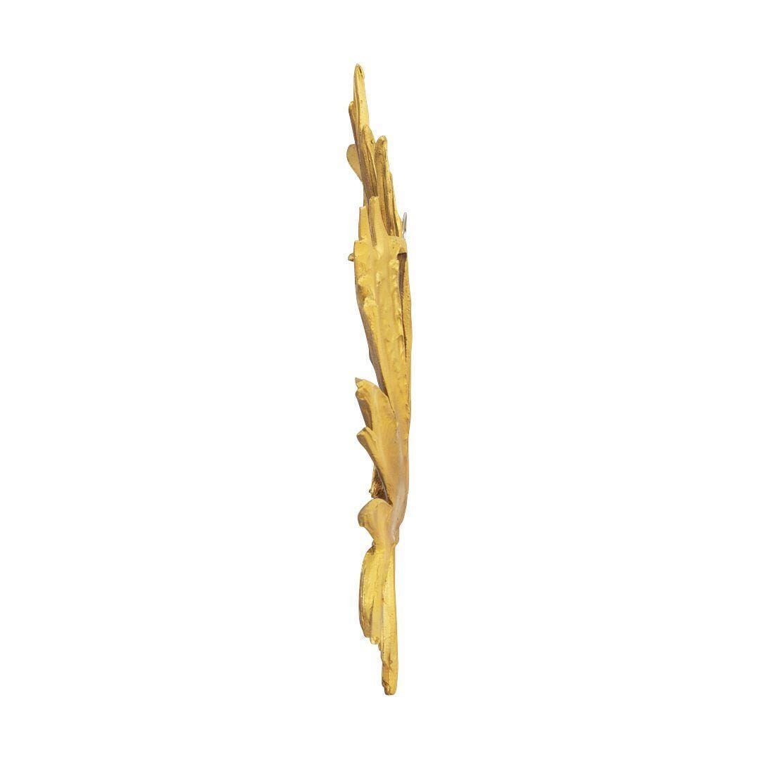 Metallic Palm Wall Décor II Ornament Leather Gallery