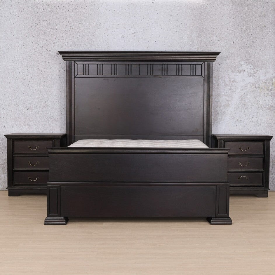 Milan 3 Piece Bedroom Set Bedroom Set Leather Gallery 