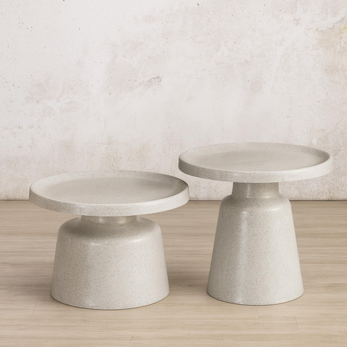 Minerva Coffee Table - White Set of 2 - Coffee Table