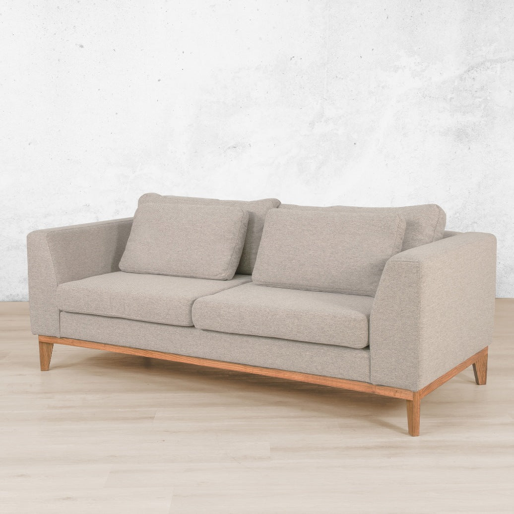 Modena 2 Seater fabric Couches - Kenya Sand | Leather Gallery 