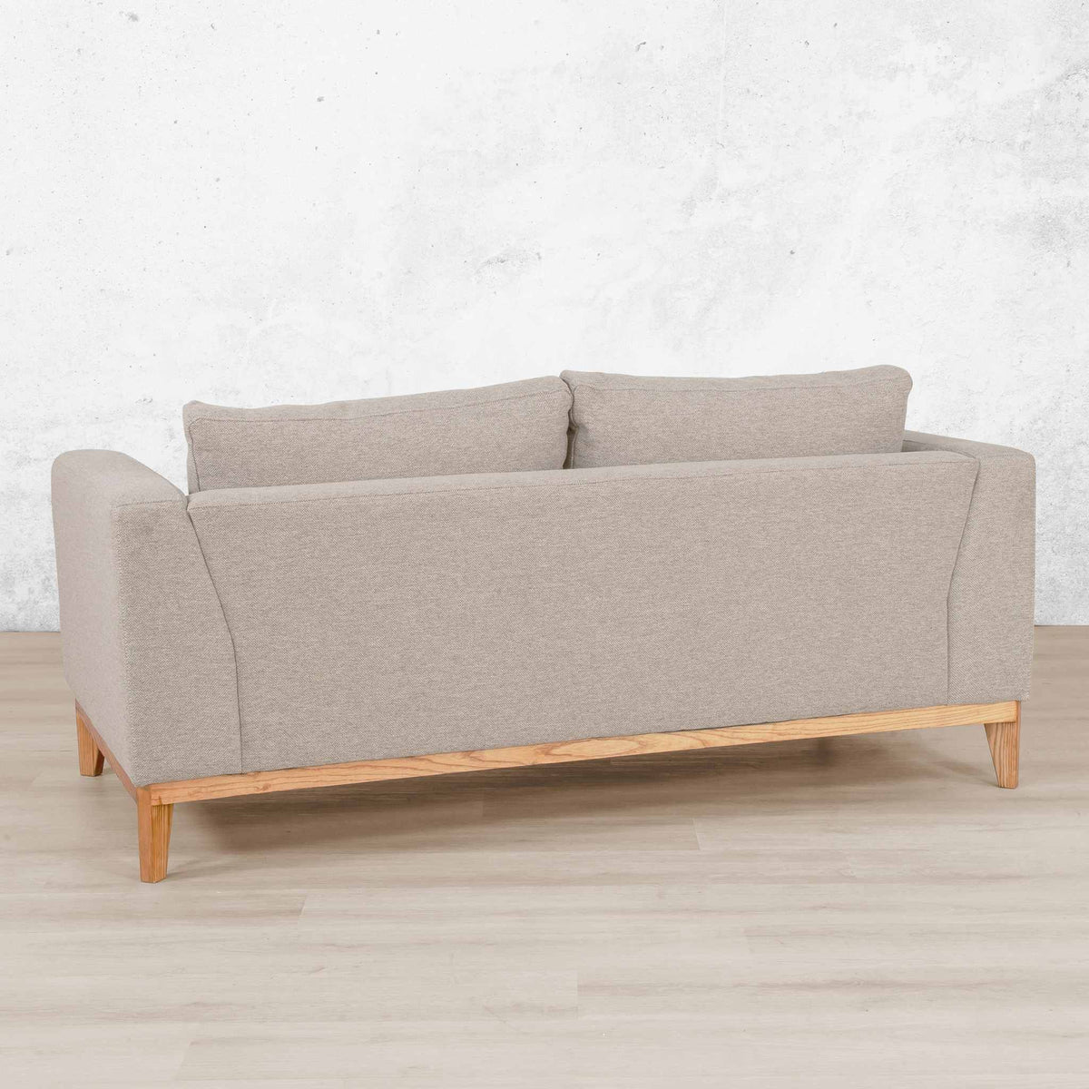 Modena 2 Seater fabric Couches - Kenya Sand | Leather Gallery 