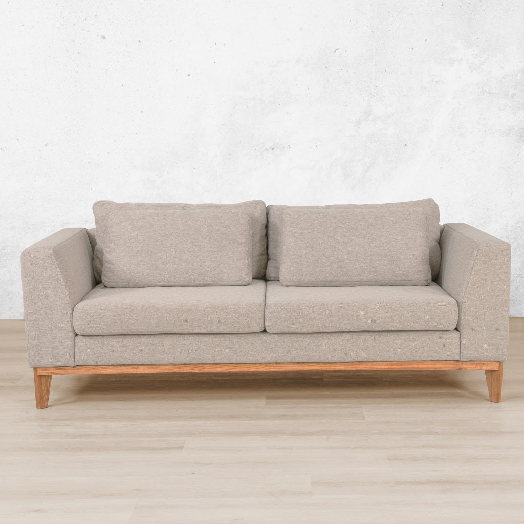 Shop Modena Kenya Sand - Fabric Couches - Leather Gallery