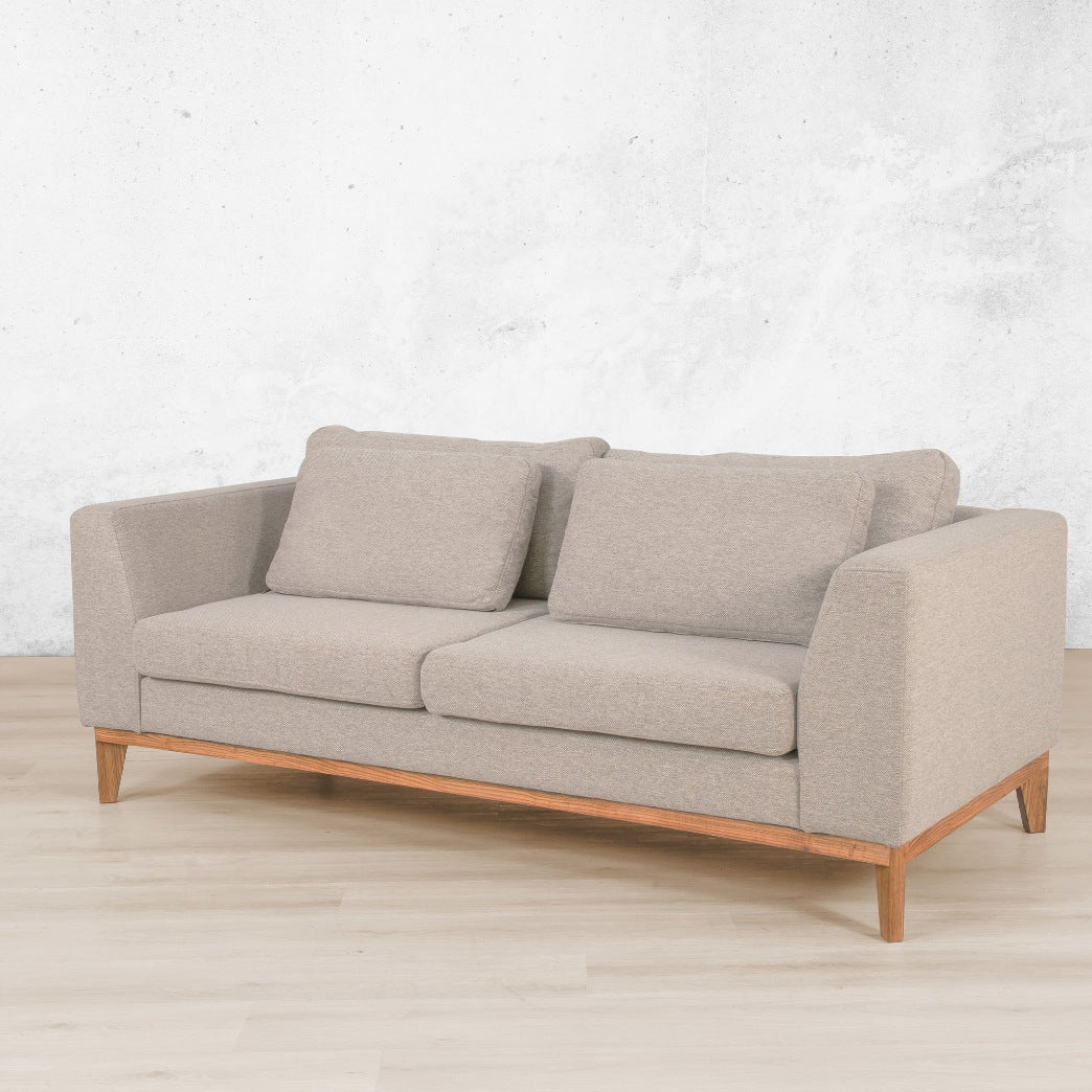 Shop Modena Kenya Sand - Fabric Couches - Leather Gallery