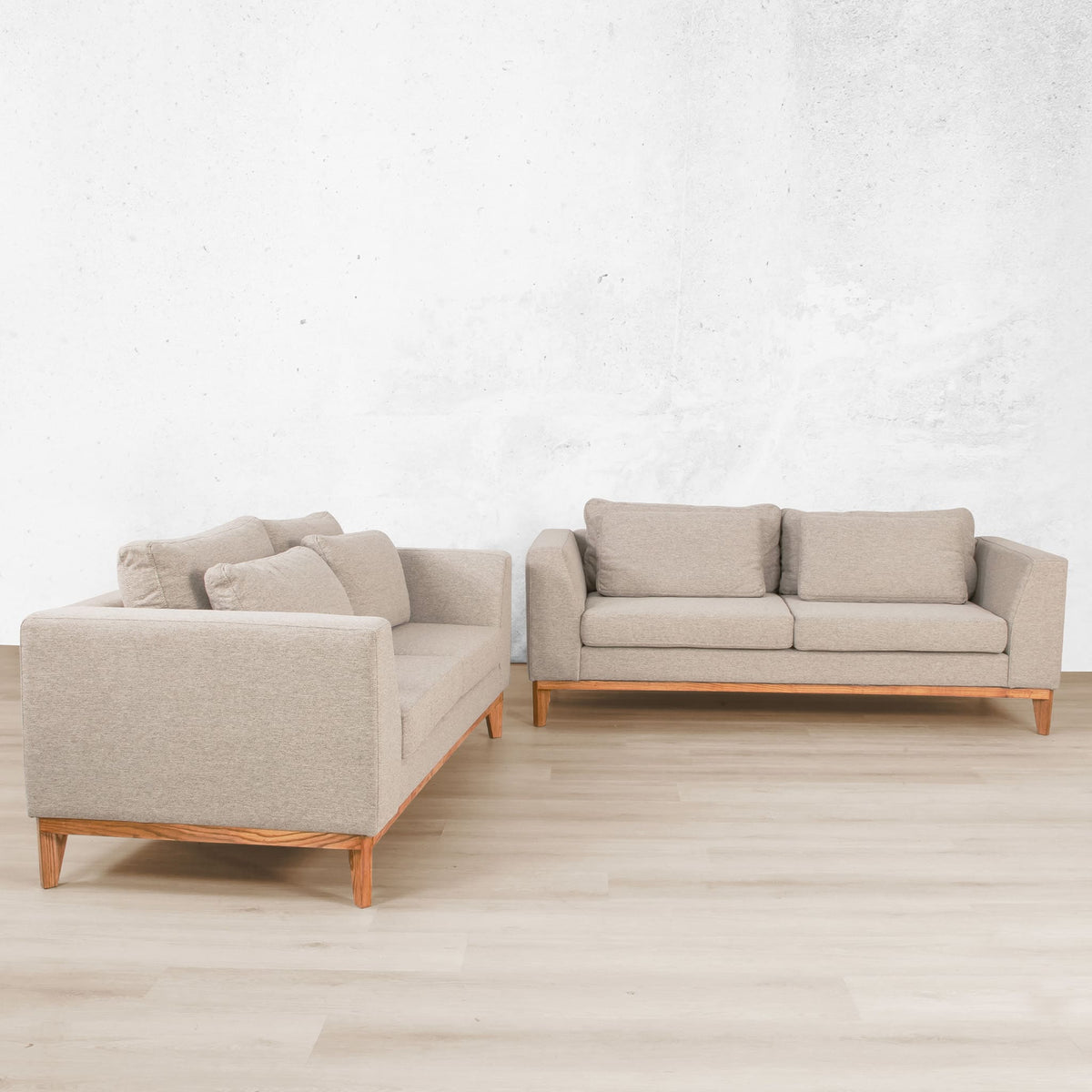 Modena 3+2 Fabric Sofa Suite Kenya Sand