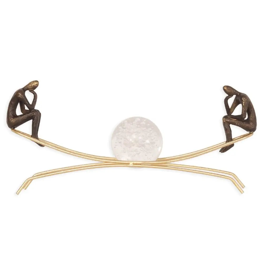Modern Thinker Balance Ornament - Ornament