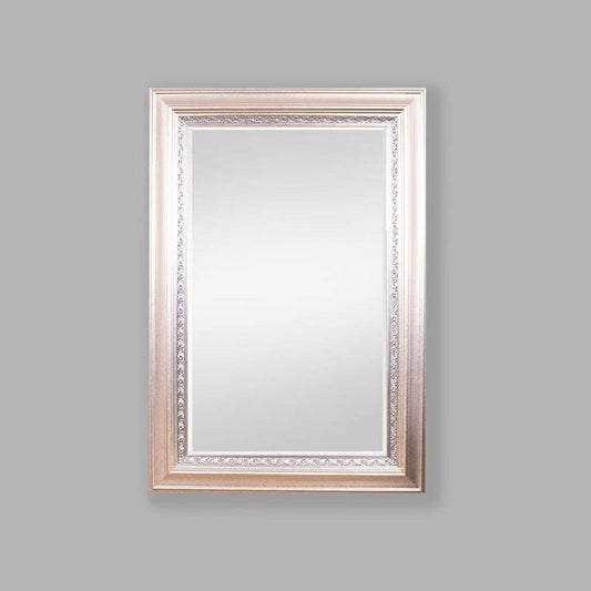 Monarch Beveled Silver Wall Mirror - 1251 x 1860MM Mirror Leather Gallery 1874 x 1265 mm