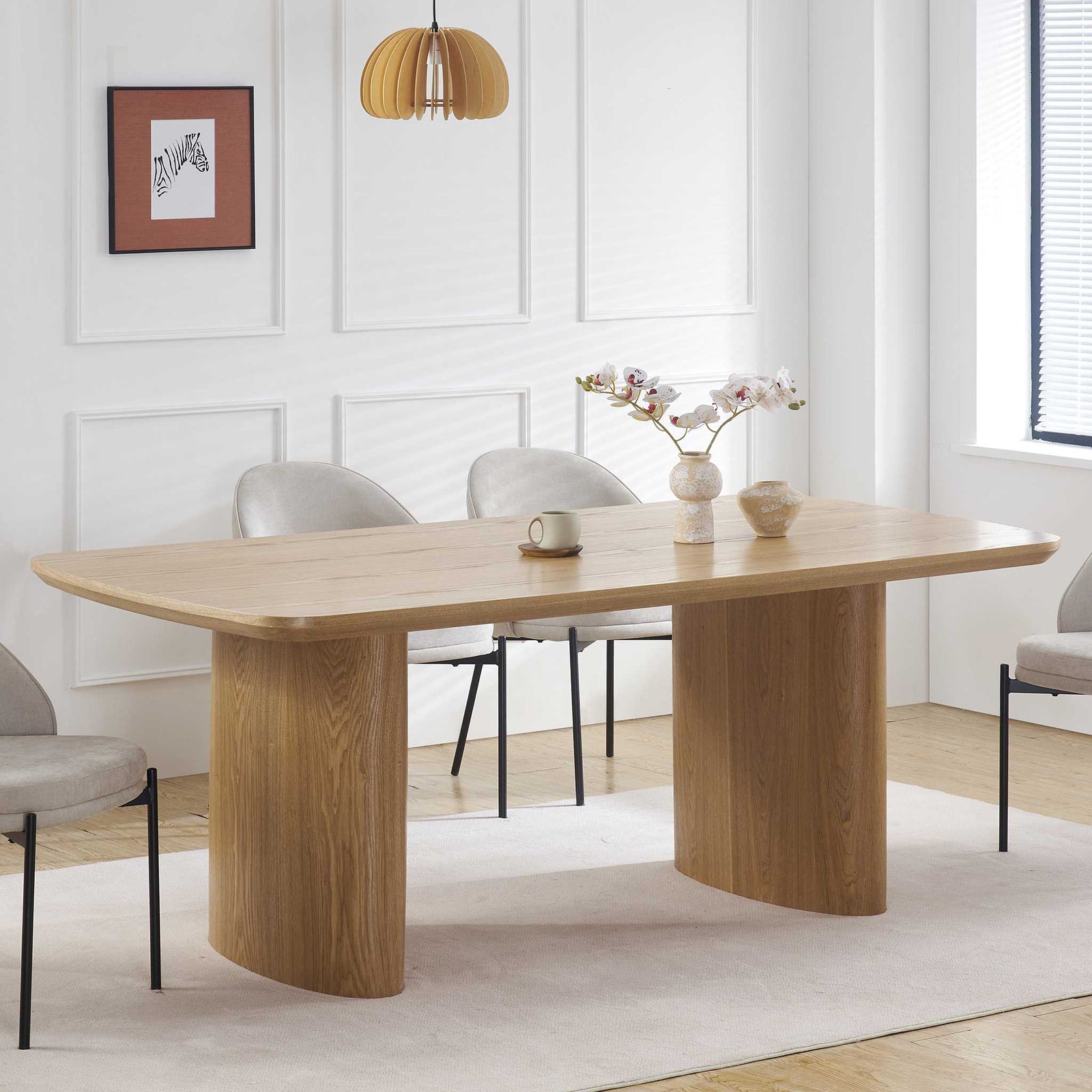 Nevis Dining Table | Gallery Everyday by Leather Gallery