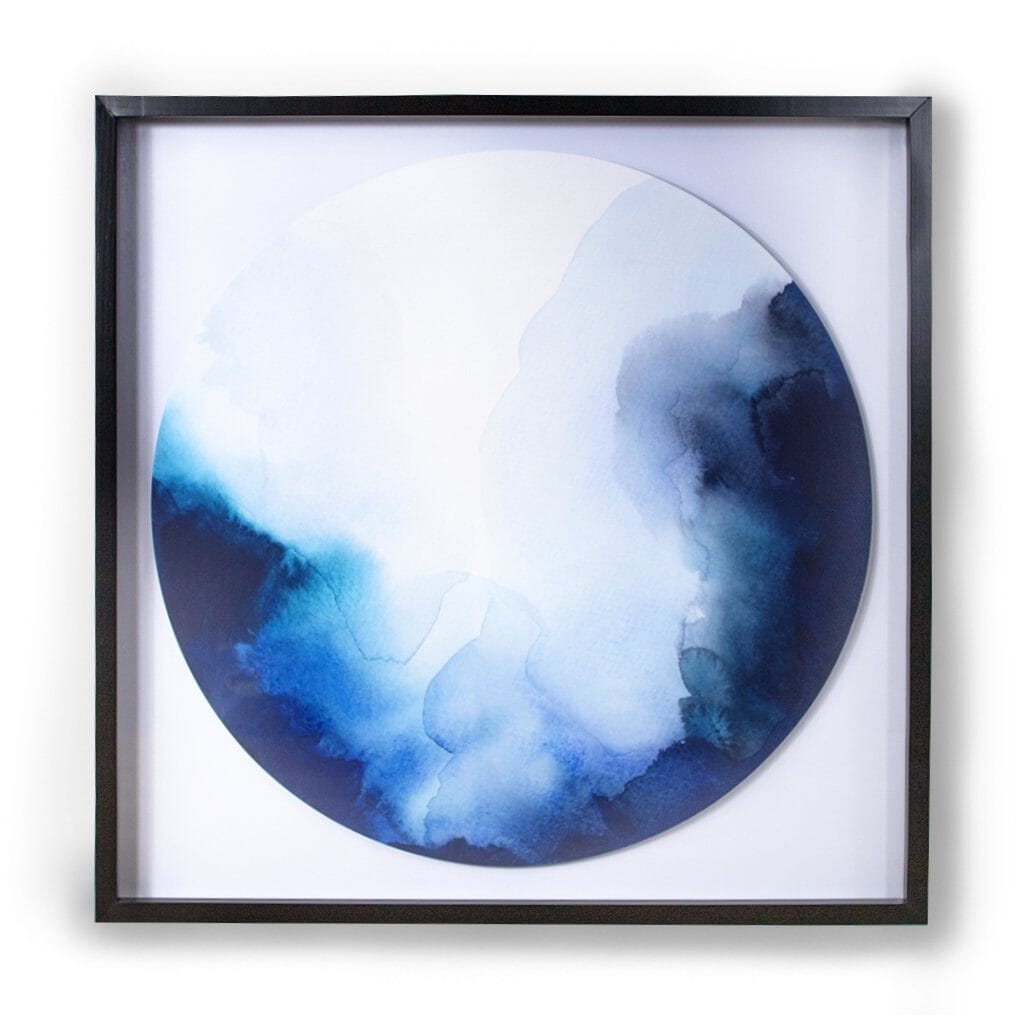 Ocean Breathing - Kristi Marié Painting Leather Gallery Black 1150 x 1150 