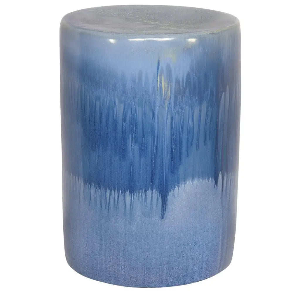 Ocean Glazed Stool