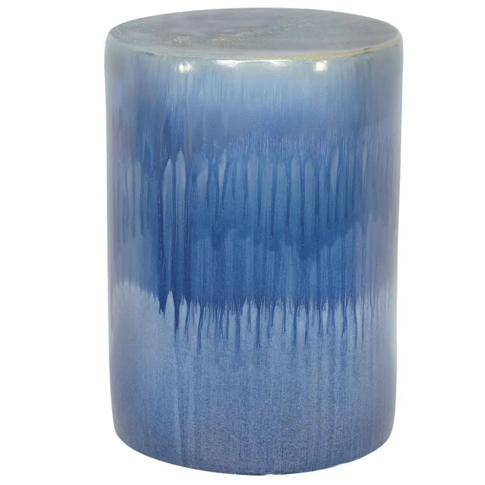 Ocean Glazed Stool