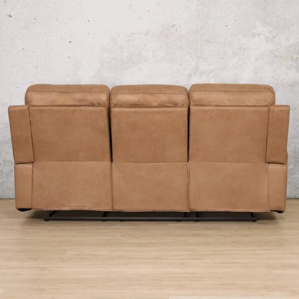 Orlando 3 Seater Fabric Recliner - Fabric Recliner Desert Sand
