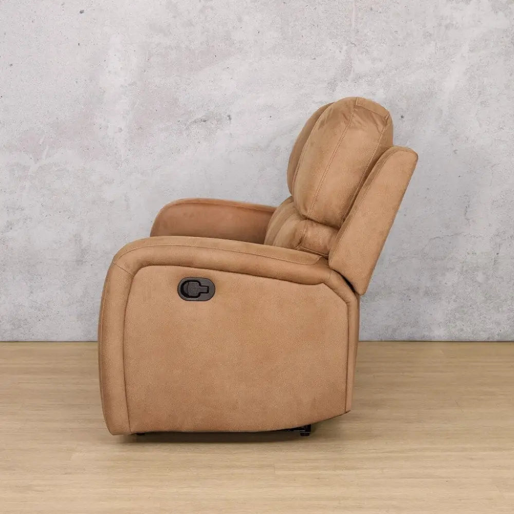 Orlando 3 Seater Fabric Recliner - Desert Sand - Fabric Recliner