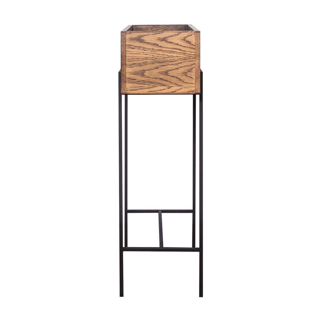 Planter Box On Stand - 900H Decor Leather Gallery