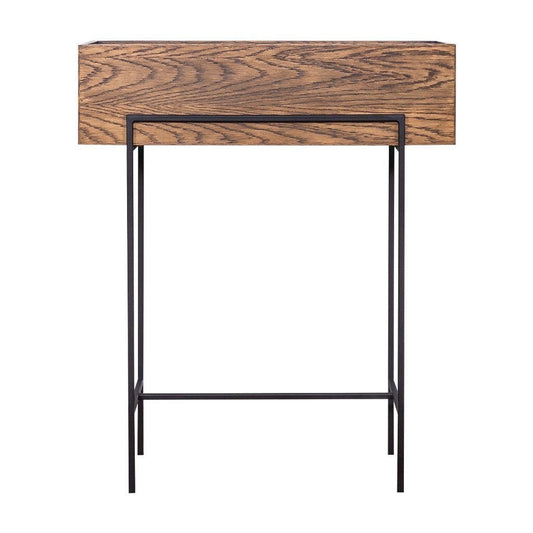 Planter Box On Stand - 900H Decor Leather Gallery