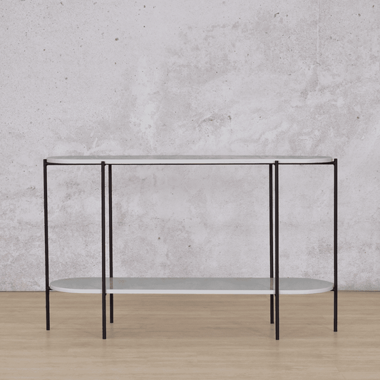 Prada dining room server table with sleek modern design and warm marble finish for elegant storage.