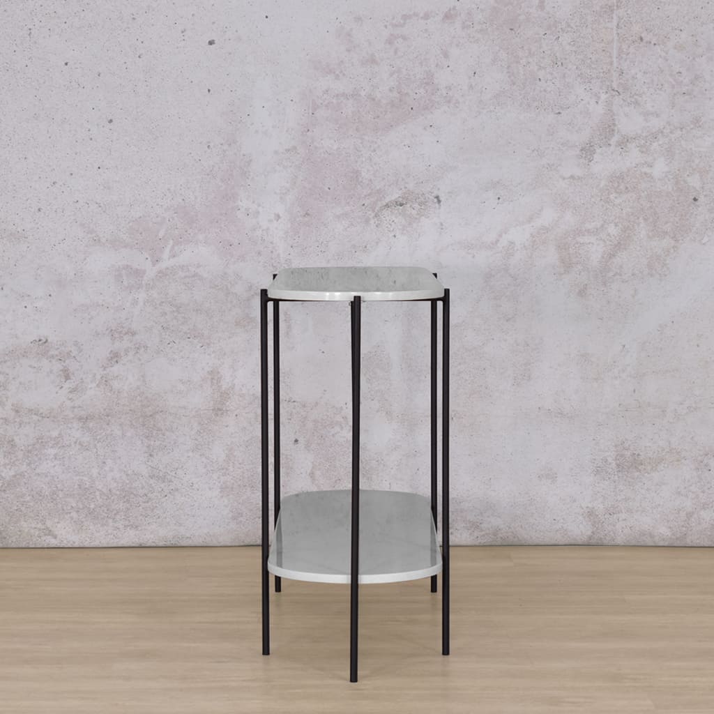 Dining room server table with spacious storage compartments, ideal for organising crockery and cutlery.