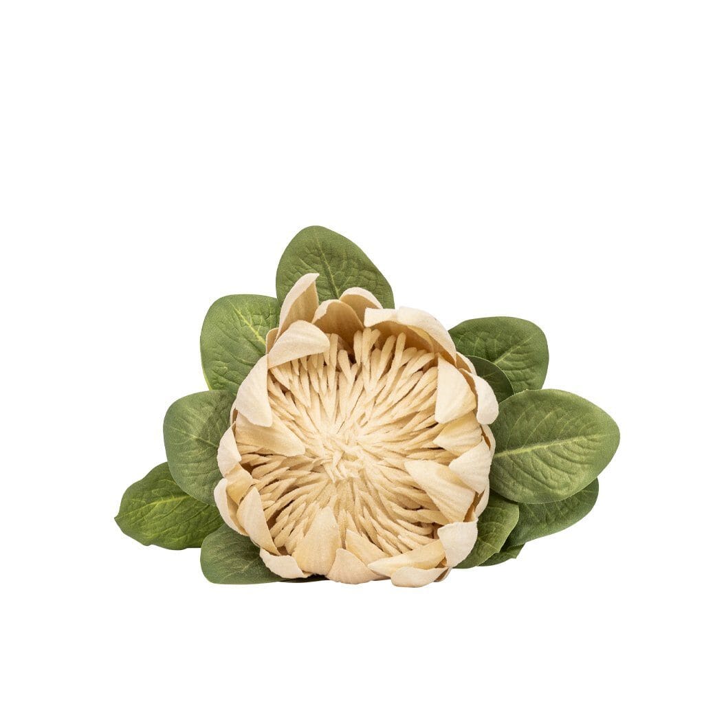 Protea Stem - Pearl Pink Decor Leather Gallery