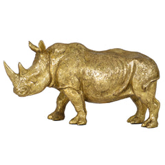 Rhino Gold Ornament - Ornament - Leather Gallery