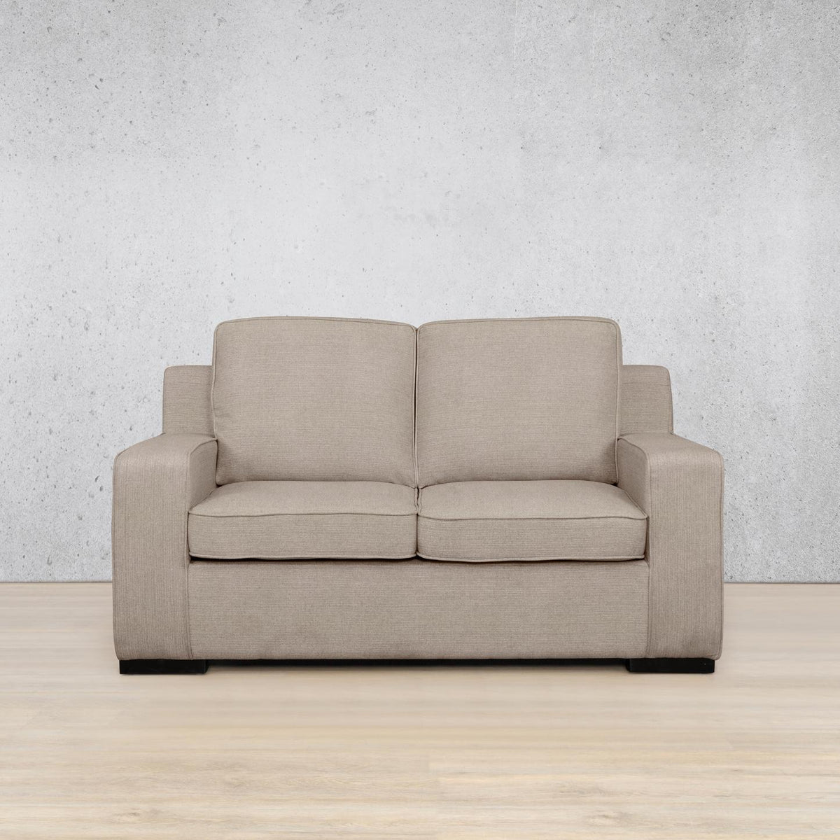 Rome Fabric 2 Seater Sofa - Kenya Sand | Fabric Couches, Couch, modern couch, 2 seater couch